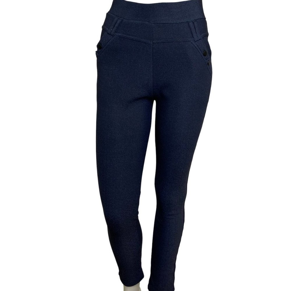 Yi Tong Jeggings Denim Blue One Size Fits All NWT